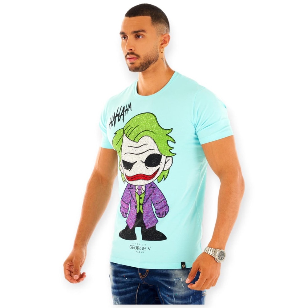 Sky Blue Joker Luxury Tshirt